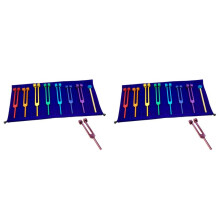 16X Chakra Tuning Fork Set for Healing, Sound Therapy, Maintaining Perfect Harmony of Body, Mind and Spirit