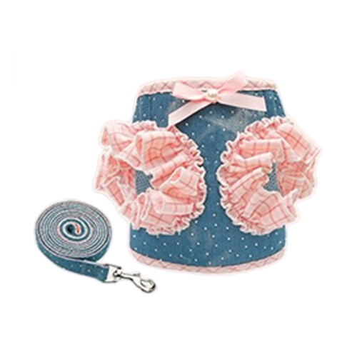 Harnais pour chien, conception sans traction pour petits-M Rose