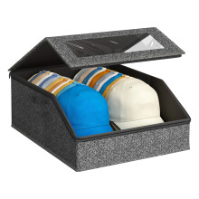 Les organisateurs de chapeaux pour casquettes de-Gris foncé