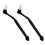 2PCS ABS Coffee Espresso Machine Cleaner Brush With Long-B 1