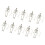 Plastic Halloween Skeletons Figurine Decoration Props-White 1