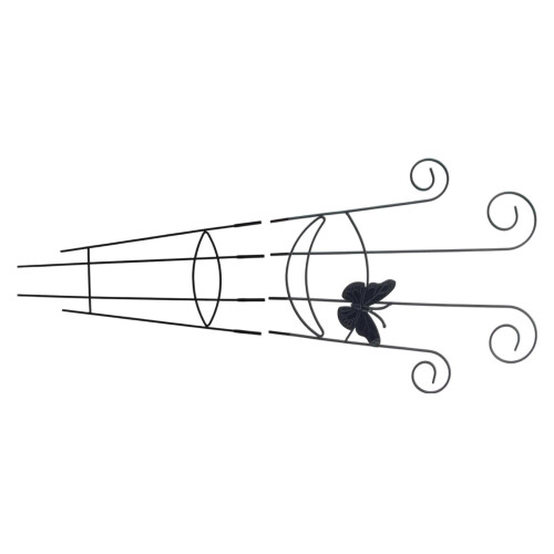 Iron Plant Climbing Frame Support For Outdoor-butterfly1 type