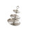 Elegant Stainless Steel Display Rack Multi Layer Serving-Silver 1