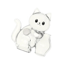 Cats Vase for Keepsakes,Pet Hair,Flower Decorative-1