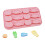 12 Cavities Kitten And Fish Ice Silicone Maker Molds For 1
