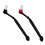 2 Piece ABS Espresso Machine Cleaning Brush With Long Handle-C 1