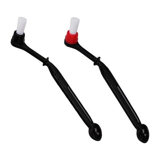 2 Piece ABS Espresso Machine Cleaning Brush With Long Handle-C