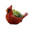 Minimalists Resins Succulents Holder Waterproof Practical-Red 1