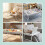 Bamboo Bed Tray with Foldable Legs and Side Handles 3
