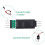 2 Set RC Car Part: 1 Pcs LED Lamp Light Control  Panel System & 1 Set 4 LED Light Kit with 3CH Lamp Control Panel 3