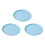 Flexible Feeding Pad For Pet Placemat Bowl Mat Dining-Blue 1