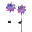 Multicolored LED Solar Windmill Shape Light Outdoor-2 1