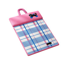 Soft PU Pet refrigerating Pad For Home animals Portable-Blue L