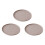 Pet Dining Mat Feed Container Placemat Food Safe Rubber-Beige 1