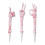 Lighted Up Plastic Skeleton Hand Ground Stakes For Garden Yard 1