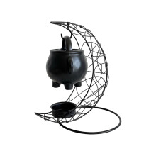 Essential Oil Burners Wax Melt Burners Aromatherapys-Black