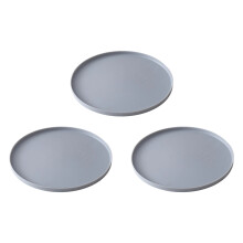 Flexible Feeding Pad For Pet Placemat Bowl Mat Dining-Gray