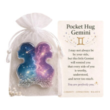 Constellatory Greeting Card With Acrylic Charm For Adult-C