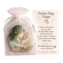 Emotion Affirmation Card With Acrylic Constellatory Charm For-F