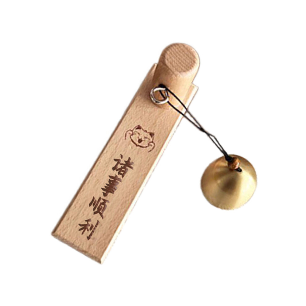 Retro Entrance Door Alert Handmade Wood Doorbell-All The Best 7695000943810