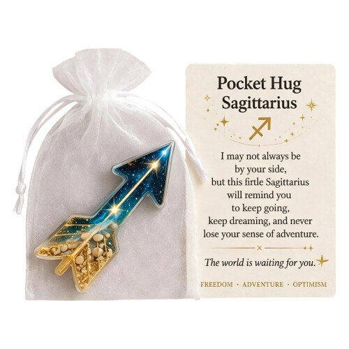 Constellatory ThemedGreeting Card With Acrylic Charm For-G