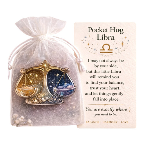 Emotion Affirmation Card With Acrylic Constellatory Charm For-H