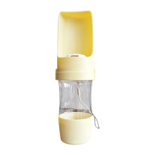 Easy To Use Dog Water And Food Carriers For Travel-Yellow
