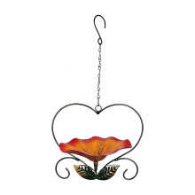 Durability Heart Shape Hanging Bird Feeders Flower Retros-1