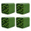 4pack Artificial Rock Cave Light weight Plastic Fish Tanks 1