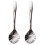 2Pcs Shell Design Stainless Steel Mixing Spoon For Cake And 1