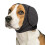 Cache-oreilles pour chien, protège-oreilles apaisant,-Gris S 1