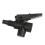Adjustable Pressure Sprays Nozzle Leakproof Shoulder-Black 1