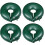 4 Pieces Large Capacity Tree Watering Bags With Spacious-Green 1