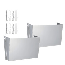 Aluminum Alloy Vehicle Partition Mount File Paper Holder Wall