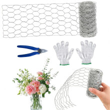 Metal Wire Netting for Craft,Poultry Floral Chicken Wire Flower