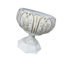 Metal Flower Pot Bowl Vase Flower Arrangement Handicraft-23