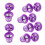 Metal Coffee Filter Simple To Maintain Stainless-Purple 6PCS 1