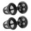 Metal Coffee Filter Simple To Maintain Stainless-Black 2PCS 1