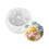 3D Peach Blossom Pastry Silicone Molds For Baking Cakes-3 1