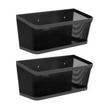 Magnetic Shelves for Refrigerator Organization Fridge-Black