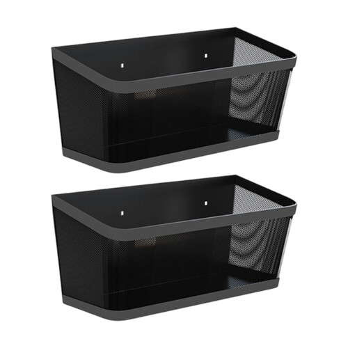Magnetic Shelves for Refrigerator Organization Fridge-Black