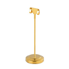 Roestbestendige ronde menuhouders Ontworpen voor-Goud 15cm