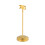Premium Metal Menu Card Holders Suitable for Buffets-Gold 15cm 1