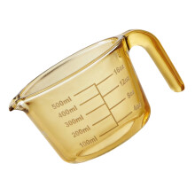 Premium Heatproof Glass Measuring Cup With Comfortable-500ml