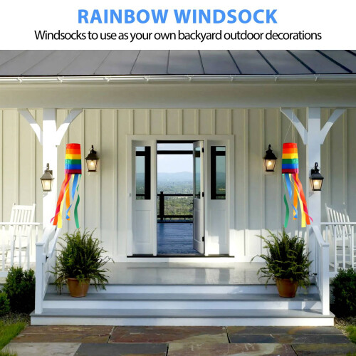 Κρεμαστή Διακόσμηση Εξωτερικού Χώρου Windsock 2 Τεμάχια 2