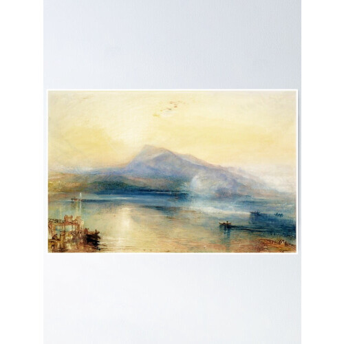 Turner 'The Dark Rigi' Canvasposter 2