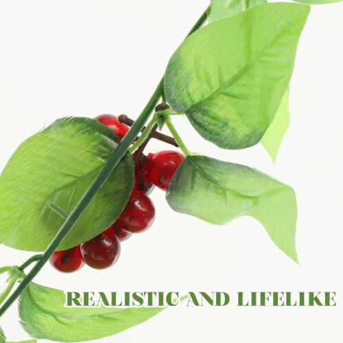 Realistic Artificial Grape Vine 225cm 2