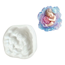 Moule à roses polyvalent en Silicone, 7.6CM, pour créer de
