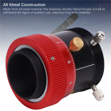 Astrophotography Telescope Helical Focuser with 10mm Aluminum Alloy Stroke Double Helical Focuser for Astrophotography