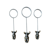 Chinese Zodiacs Animal Metal Bookmarks Clip Set Of 12-Oxshape